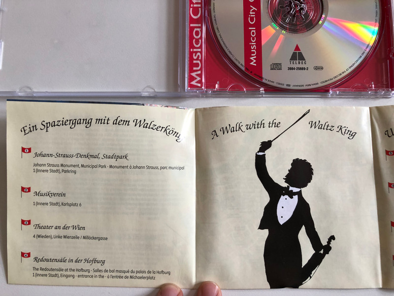 Wien / Musical City Guide / Teldec Audio CD 2000 Stereo / 3984-25669-2Wien / Musical City Guide / Teldec Audio CD 2000 Stereo / 3984-25669-2