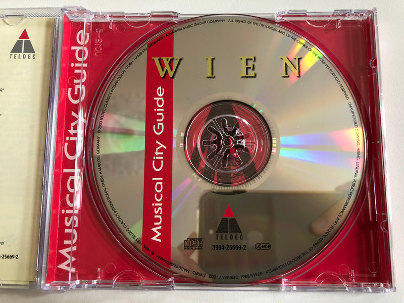 Wien / Musical City Guide / Teldec Audio CD 2000 Stereo / 3984-25669-2