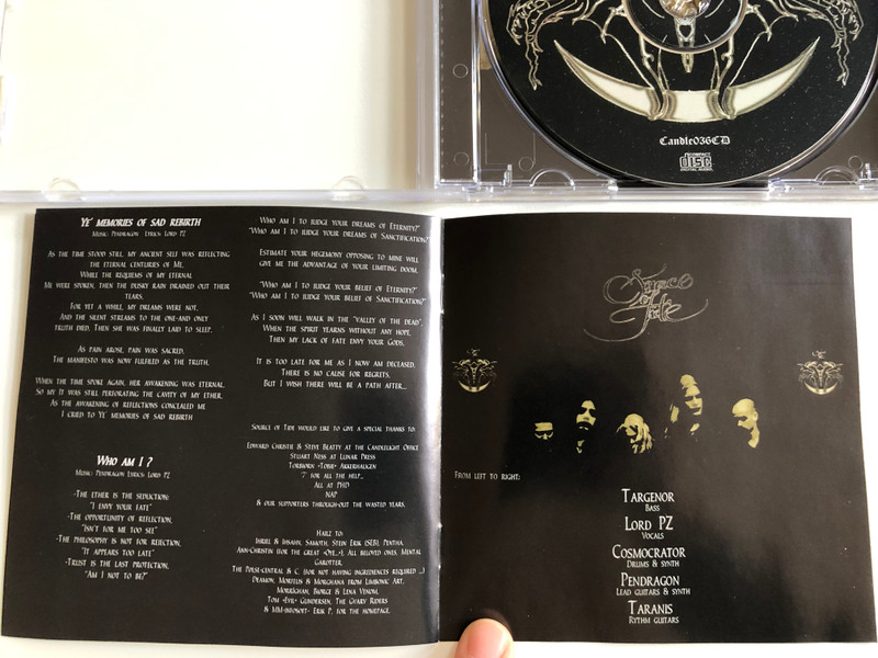 Source Of Tide – Ruins Of Beauty / Candlelight Records Audio CD 2000 / Candle036CD