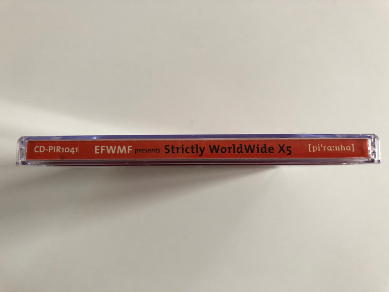 Strictly Worldwide X5 / Tomorrow's WorldWide Music Secrets Today! / Piranha Audio CD 1996 / CD-PIR 1041