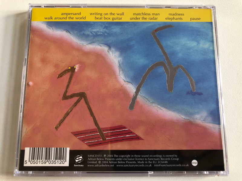 Adrian Belew – Side One / Sanctuary Records Audio CD 2004 / SANCD351