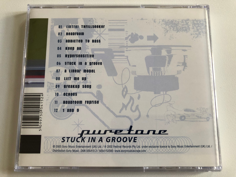 Puretone – Stuck In A Groove / Illustrious Audio CD 2003 / ILLLP003