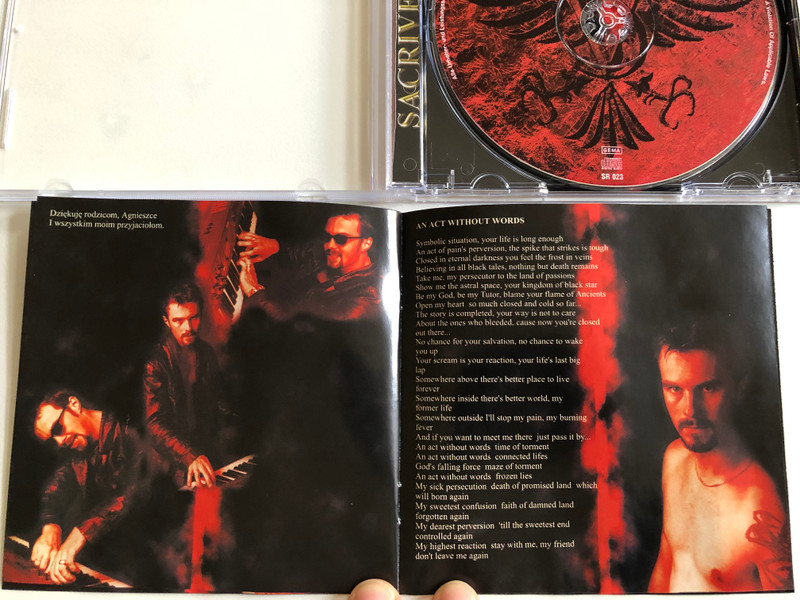 Sacriversum – Beckettia / Serenades Records Audio CD 2000 / CD 5.2023.20.561
