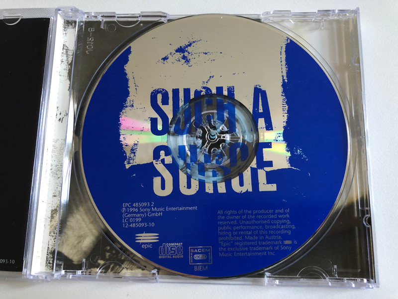 Such A Surge – Agoraphobic Notes / Epic Audio CD 1996 / EPC 485093-2