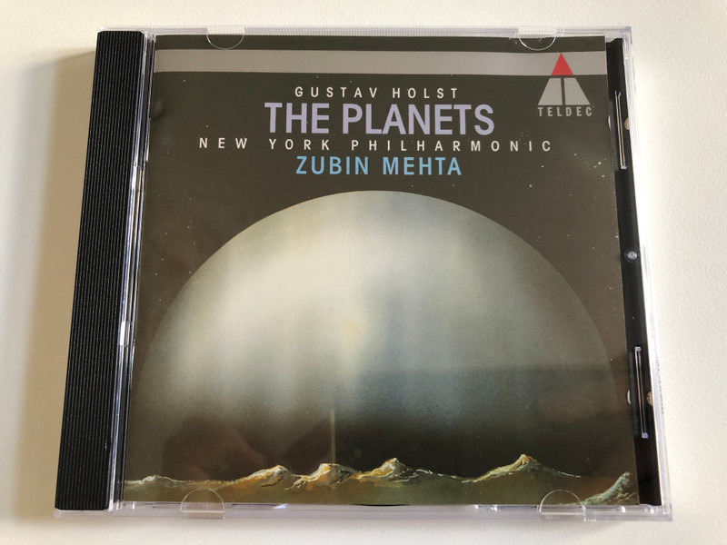 Gustav Holst: The Planets / New York Philharmonic, Zubin Mehta / TELDEC Audio CD 1990 / 4509-97443-2