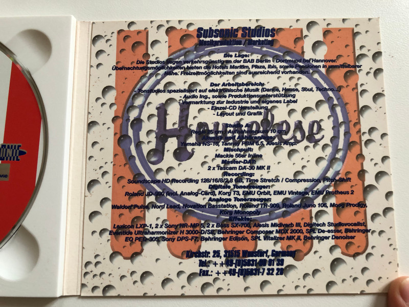 Houselese Vol. 2 - Compiled by DJ The Crow / Feat.: DJ The Crow, C.M., The Boomboys, Pat Krimson, Inhouse and many more... / Parasonic 2x Audio CD / 879001-2