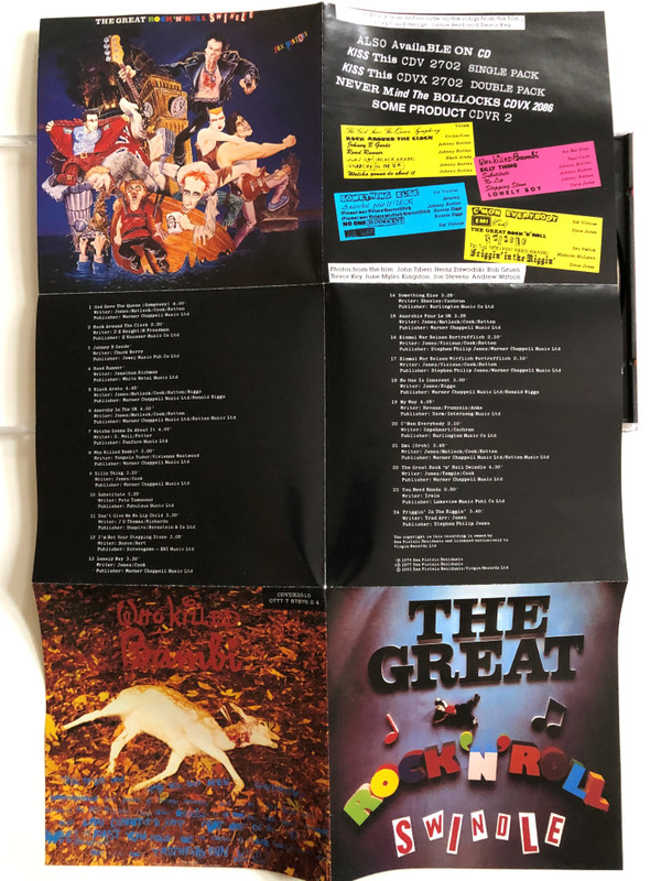 The Great Rock 'N' Roll Swindle / Virgin Audio CD 1993 / CDVDX2510