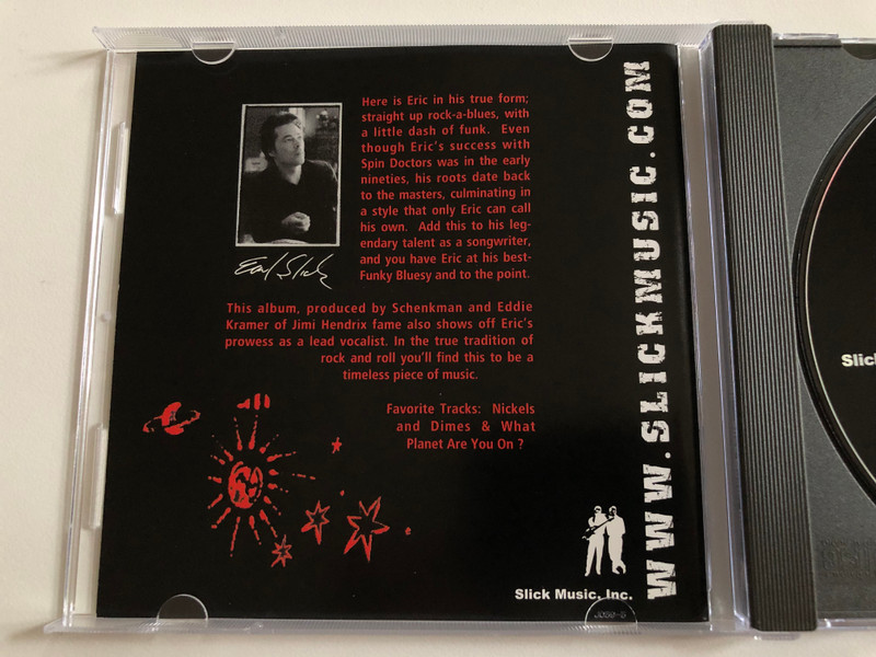 Eric Schenkman And The Chrysalids – Make A Sound / Slick Music, Inc. Audio CD 1998 / SM-005