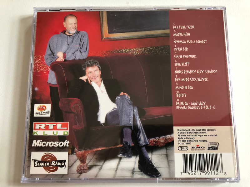 A Boros És A Bochkor – 2 Fura Fazon / BMG Ariola Hungary Audio CD 2000 / 74321 799112