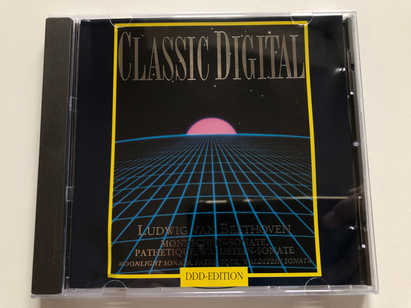 Ludwig van Beethoven – Mondschein-Sonate, Pathetique, Waldstein-Sonate = Moonlight Sonata, Pathetique, Waldstein Sonata / Classic Digital Audio CD Stereo / 140 203-2