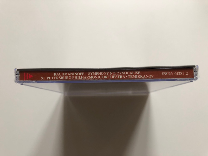 Rachmaninoff: Symphony No. 2, Vocalise / St. Petersburg Philharmonic Orchestra, Yuri Temirkanov / RCA Victor Red Seal Audio CD 1994 / 09026 61281 2