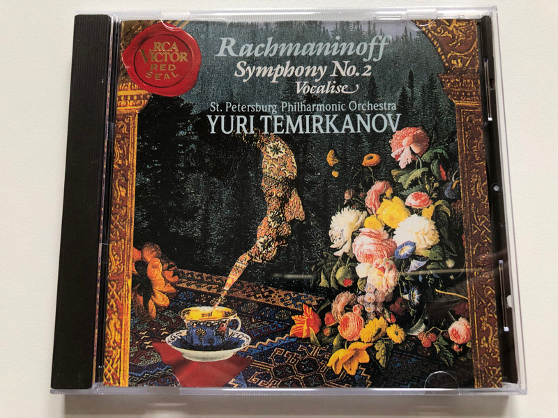 Rachmaninoff: Symphony No. 2, Vocalise / St. Petersburg Philharmonic Orchestra, Yuri Temirkanov / RCA Victor Red Seal Audio CD 1994 / 09026 61281 2