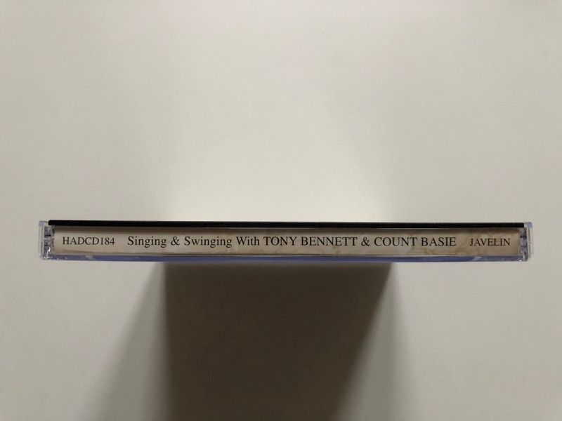 Singing And Swinging With Tony Bennett & Count Basie / Anything Goes, Jeepers Creepers, Are You Having Any Fun, One O'Clock Jump, Jumpin' At The Woodside / Spotlight On / Javelin Audio CD 1995 / HADCD184