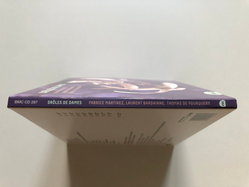 Drôles De Dames - Fabrice Martinez, Laurent Bardainne, Thomas De Pourquery / Budapest Music Center Records Audio CD 2021 / BMC CD 287