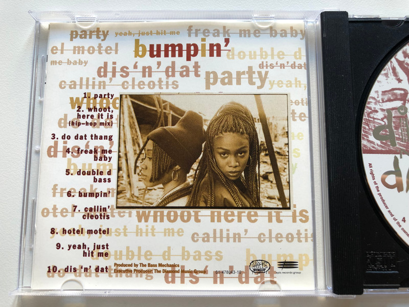 Dis 'N' Dat – Bumpin' / Epic Records Group Audio CD 1994 / 478043 2