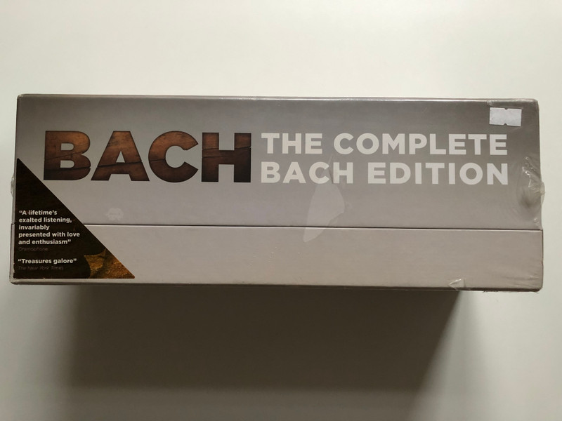 Bach – The Complete Bach Edition / Warner Classics 153 Audio CD + DVD CD 2012 / 2564 66420-2