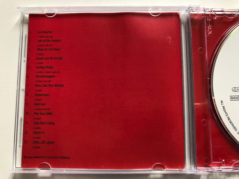 Sleeper – The It Girl / Indolent Records Audio CD 1996 / 74321 36477-2