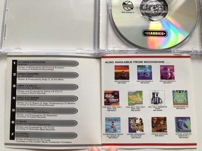 Speed Limit 140 BPM Plus - Classics - A Heavyweight Hardcore Collection / Moonshine Music Audio CD 1995 / MM 89050-2