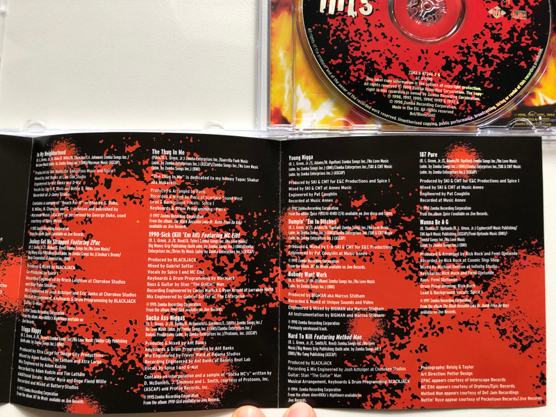 Spice 1 – Hits / Jive Audio CD 1998 / 724384734626