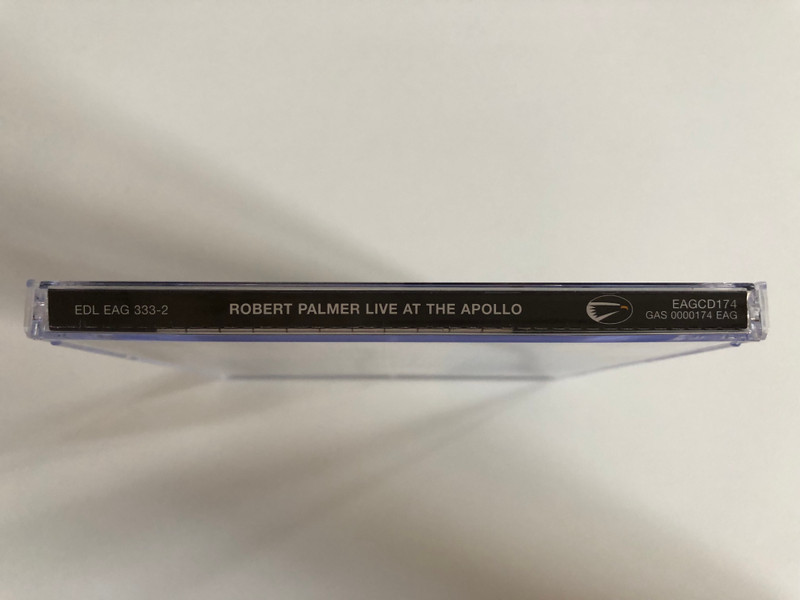 Robert Palmer – Live At The Apollo, New York City City / Sold Out / Eagle Records Audio CD 2001 / EAGCD174