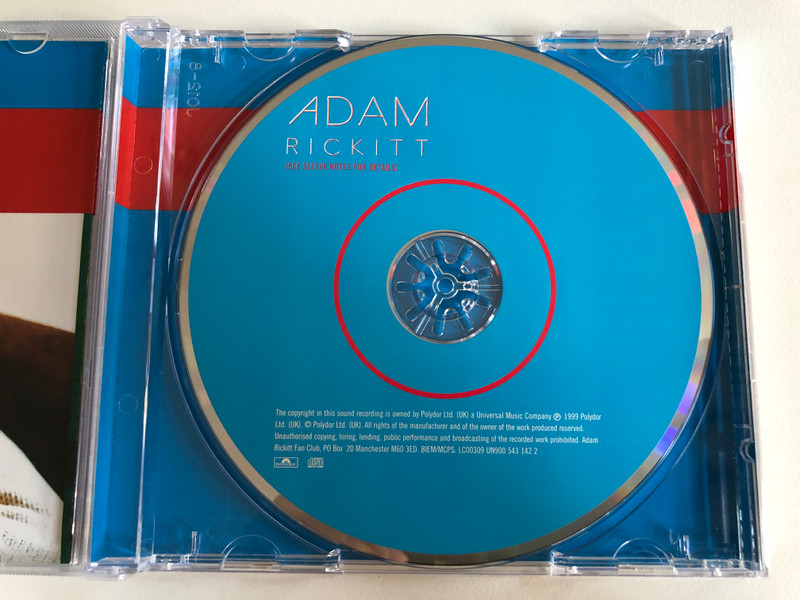 Adam Rickitt – Good Times / Polydor Audio CD 1999 / 543 142 2