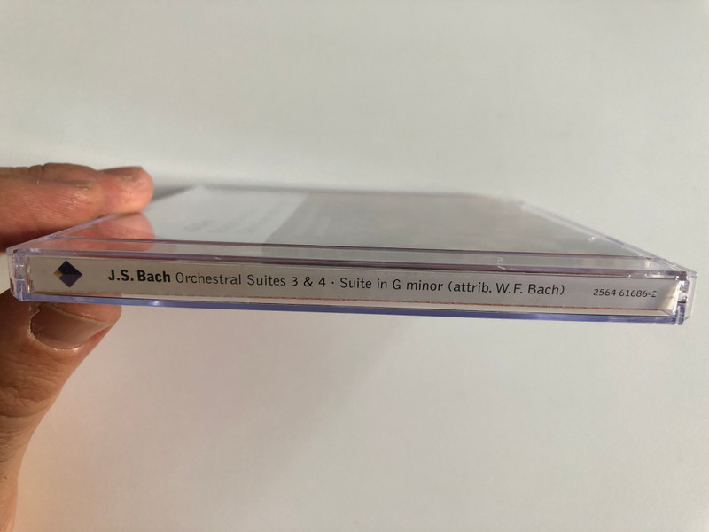 J. S. Bach - Orchestral Suites 3 & 4, Suite in G minor (attrib. W. F. Bach) / apex Audio CD 2004 / 2564 61686-2