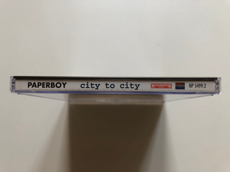 Paperboy – City To City / Roadrunner Records Audio CD 1996 / NP 5499.2