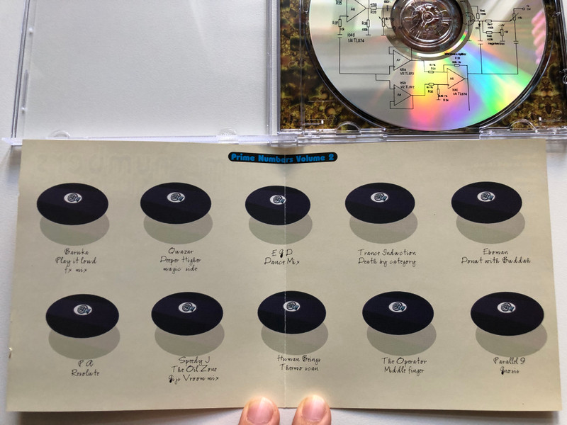 Prime Numbers Volume 2 / A Collection of advanced technological dance music - volume two / Prime Audio CD / PRIME 051 CD
