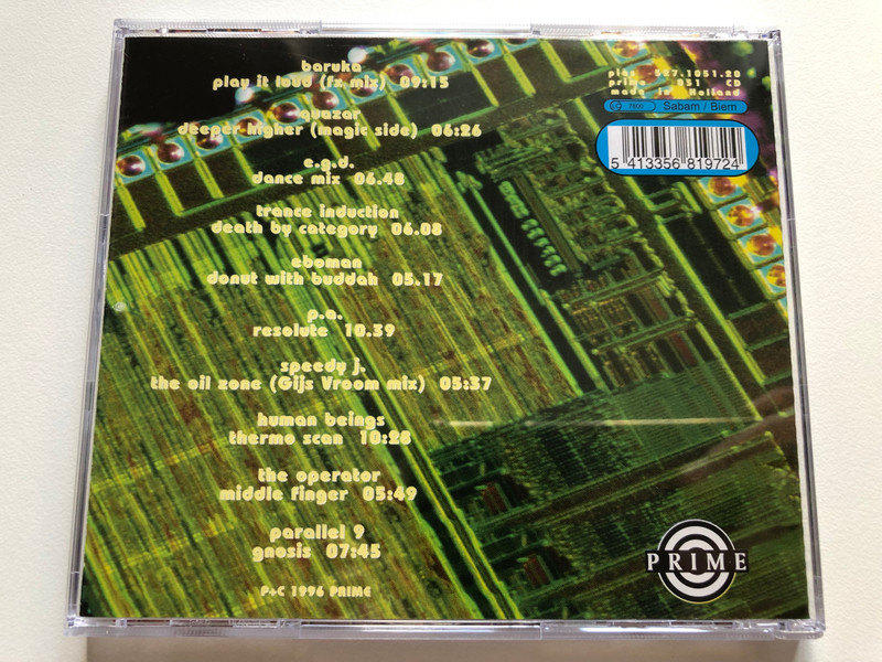 Prime Numbers Volume 2 / A Collection of advanced technological dance music - volume two / Prime Audio CD / PRIME 051 CD