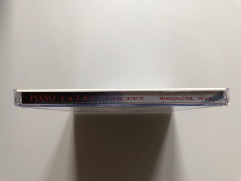 Narada Artists – Piano Solos / Featuring: Michael Jones, Spencer Brewer, Michael Gettel, Wayne Gratz, Ira Stein, Kostia, Nancy Rumbel, Sheldon Mirowitz, Bob Read, Brian Mann / Narada Lotus Audio CD 1992 / ND-61031