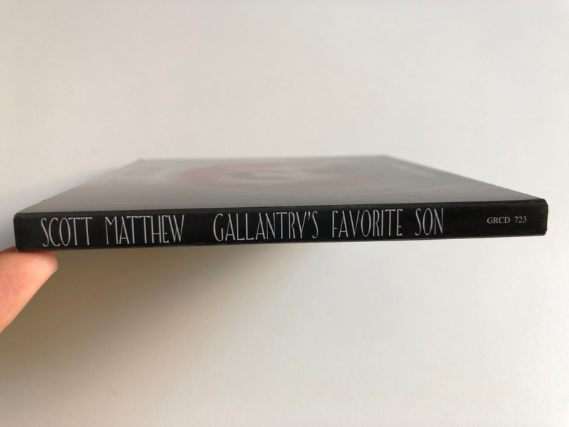 Scott Matthew – Gallantry's Favorite Son / Glitterhouse Records Audio CD / GRCD 723