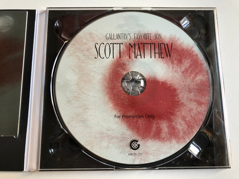 Scott Matthew – Gallantry's Favorite Son / Glitterhouse Records Audio CD / GRCD 723