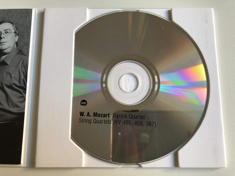 W. A. Mozart - Bartok Quartet - String Quartets (KV 465, 458, 387) / BMC Audio CD 2002 / BMC CD 079