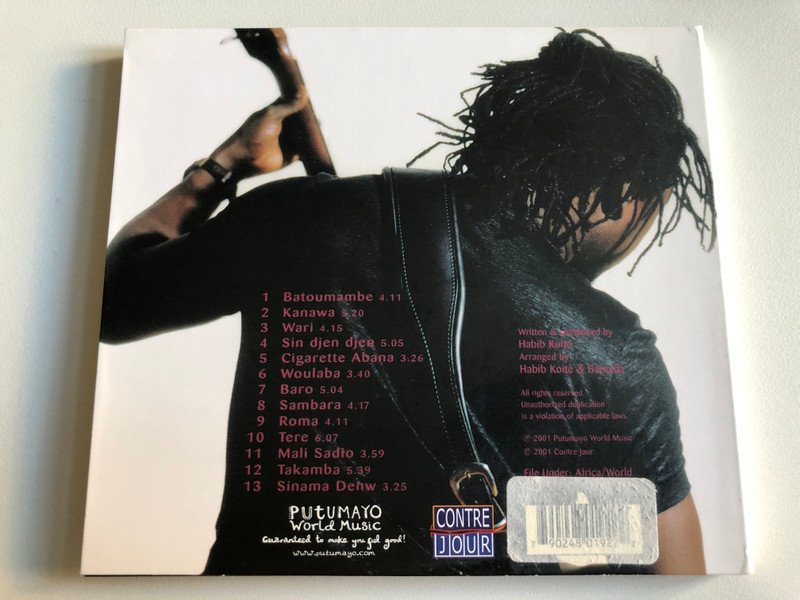 Habib Koité & Bamada – Baro / Putumayo World Music Audio CD 2001 / PUT 192-2