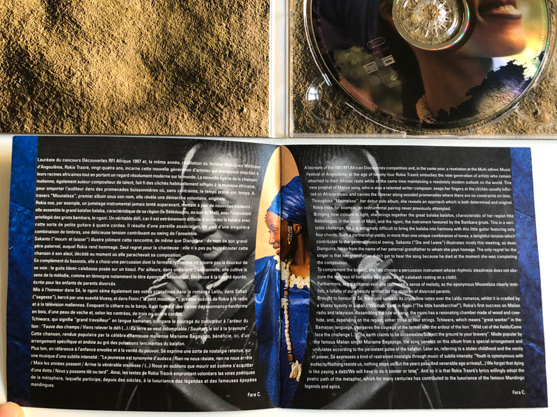 Rokia Traoré – Mouneïssa / Indigo Audio CD 1998 / LBLC 2524