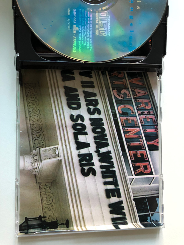 Solaris – Live In Los Angeles / Includes A New!!! Studio Bonus: Beyond - 11'56'' / Solaris Music Productions 2x Audio CD 1996 / SMP 004