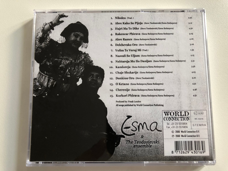 Esma - Queen of the Gypsies - Chaje Shukarije / World Connection Audio CD 2000 / WC 43016