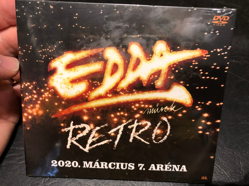 Edda Művek – Retro - 2020. Március 7. Aréna / P. Management Kft. DVD CD 2021 / EDA.015