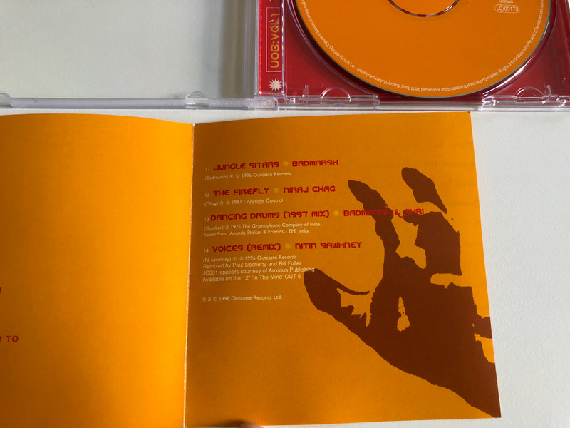Untouchable Outcaste Beats - Vol 1 / Outcaste Records Audio CD 1998 / CASTE3CD