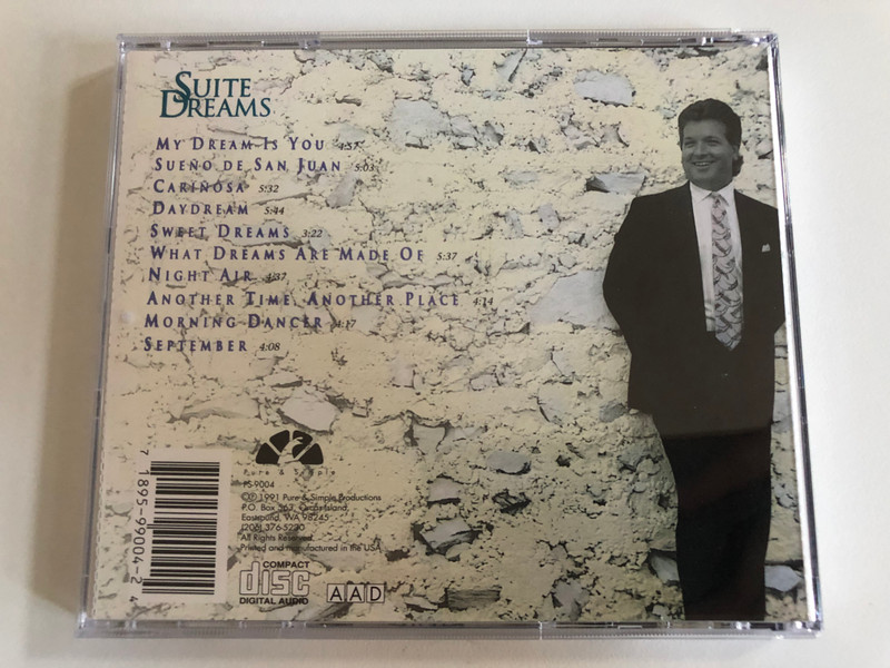 Suite Dreams - Christopher Peacock / Pure & Simple Productions Audio CD 1991 / 9004