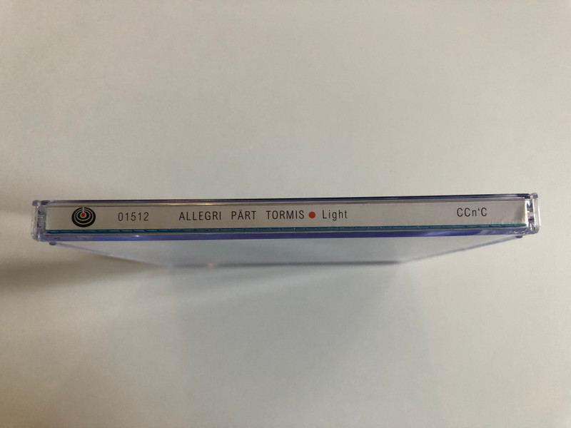 Light - Allegri Part Tormis / CCn'C Audio CD 2001 / 01512
