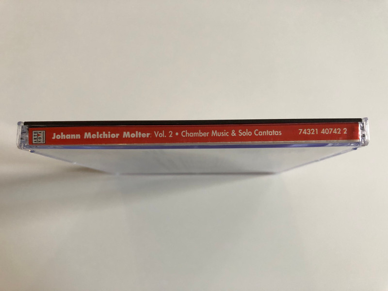 300th Anniversary of Molter's Birth - Johann Melchior Molter - Vol.2 - Chamber Music & Solo Cantatas / Ensemble Trazom / Arte Nova Classics Audio CD 1996 / 74321 40742 2