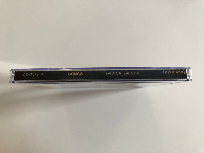Bonga – Swinga Swinga / The Voice of Angola 102% Live / Piranha Audio CD 1996 / CD-PIR 1040