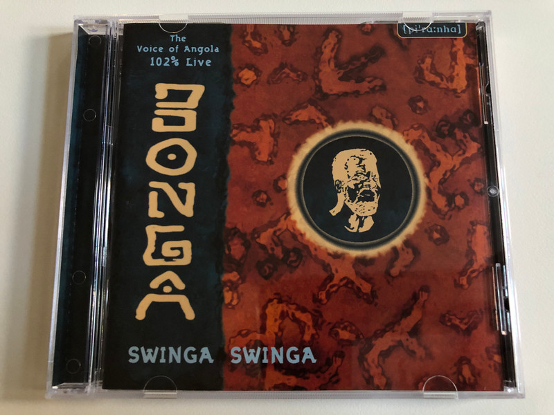 Bonga – Swinga Swinga / The Voice of Angola 102% Live / Piranha Audio CD 1996 / CD-PIR 1040