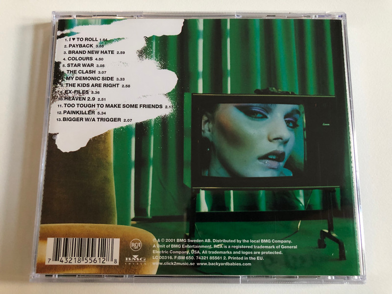 Backyard Babies – Making Enemies Is Good / RCA Audio CD 2001 / 74321 85561 2