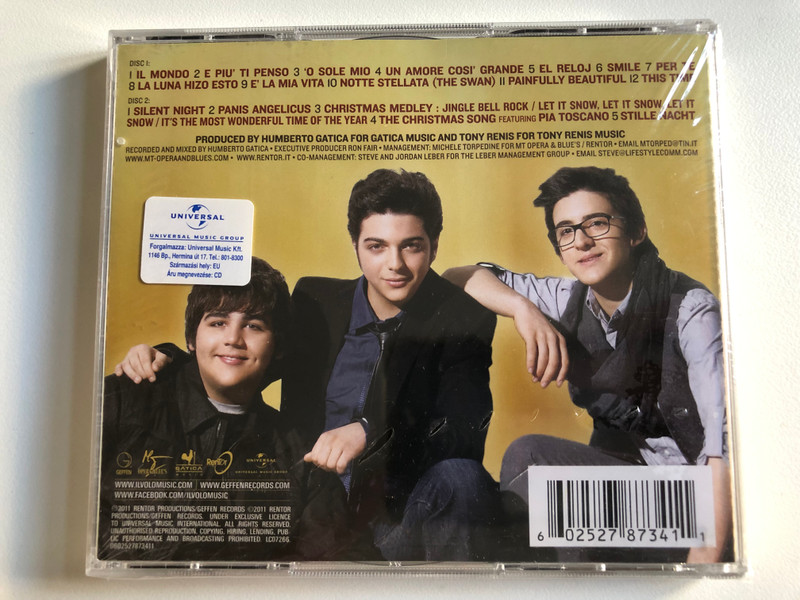 Il Volo - Special Christmas Edition / Geffen Records 2x Audio CD 2011 / 0602527873411
