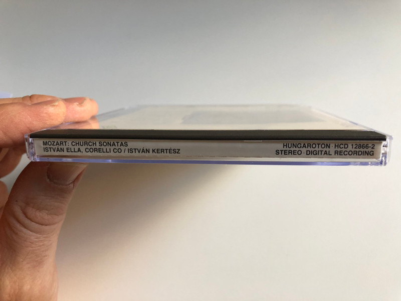 Mozart - Church Sonatas Complete / István Ella, Corelli Chamber Orchestra / Hungaroton Audio CD 1987 Stereo / HCD 12866-2