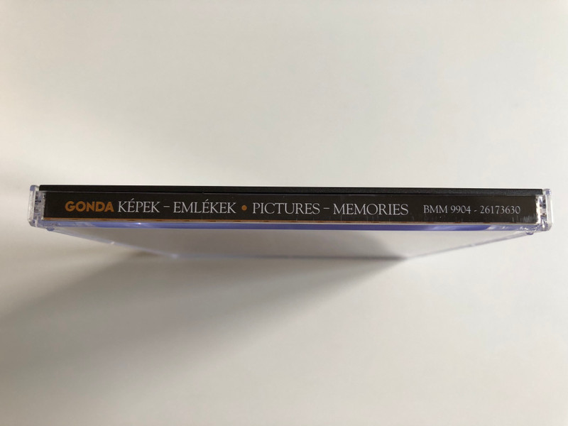 Gonda Janos - Kepek, Emlekek = Pictures, Memories - Featuring: Berkes Balazs / Audio CD 1999 / BMM 9904 - 26173630