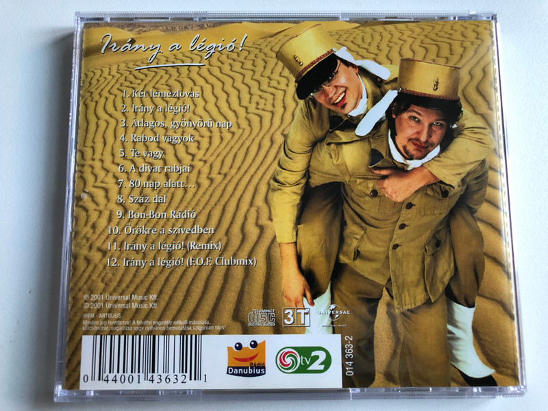 Bon Bon – Irány A Légió! / 3T Audio CD 2001 / 014 363-2