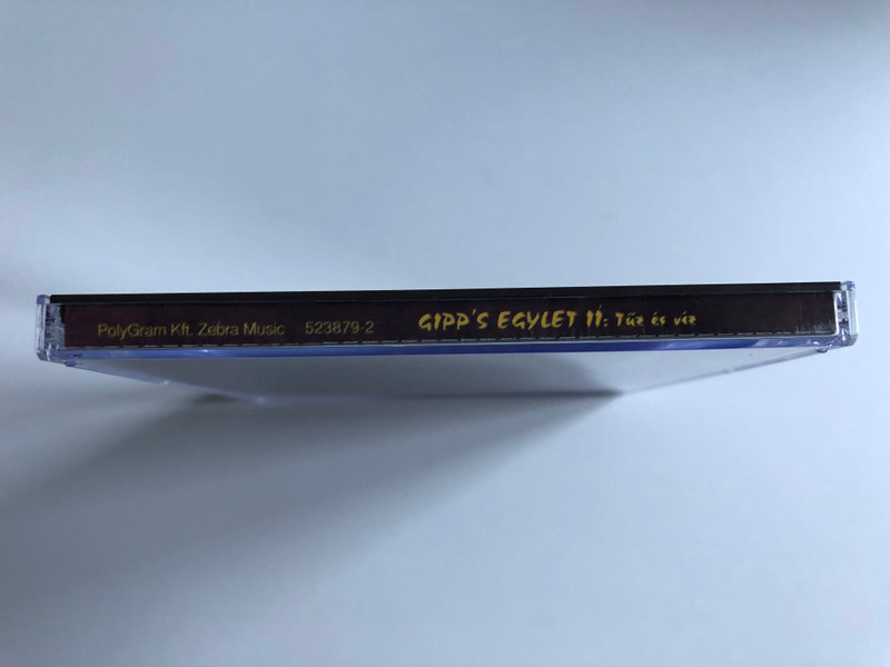 Gipp's Egylet II. - Tűz És Víz / Zebra Audio CD 1994 / 523879-2
